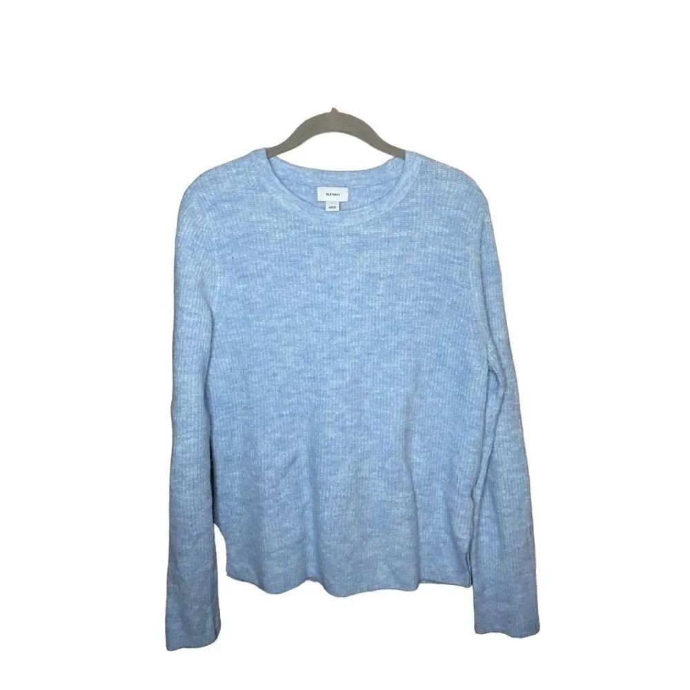 Old Navy ribknit, crewneck, long sleeve sweater size medium 